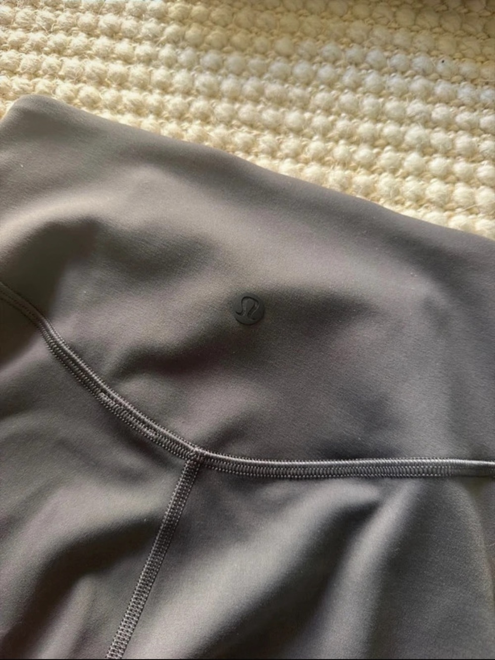 lululemon athletica Gray Sculpting Athletic Shorts
